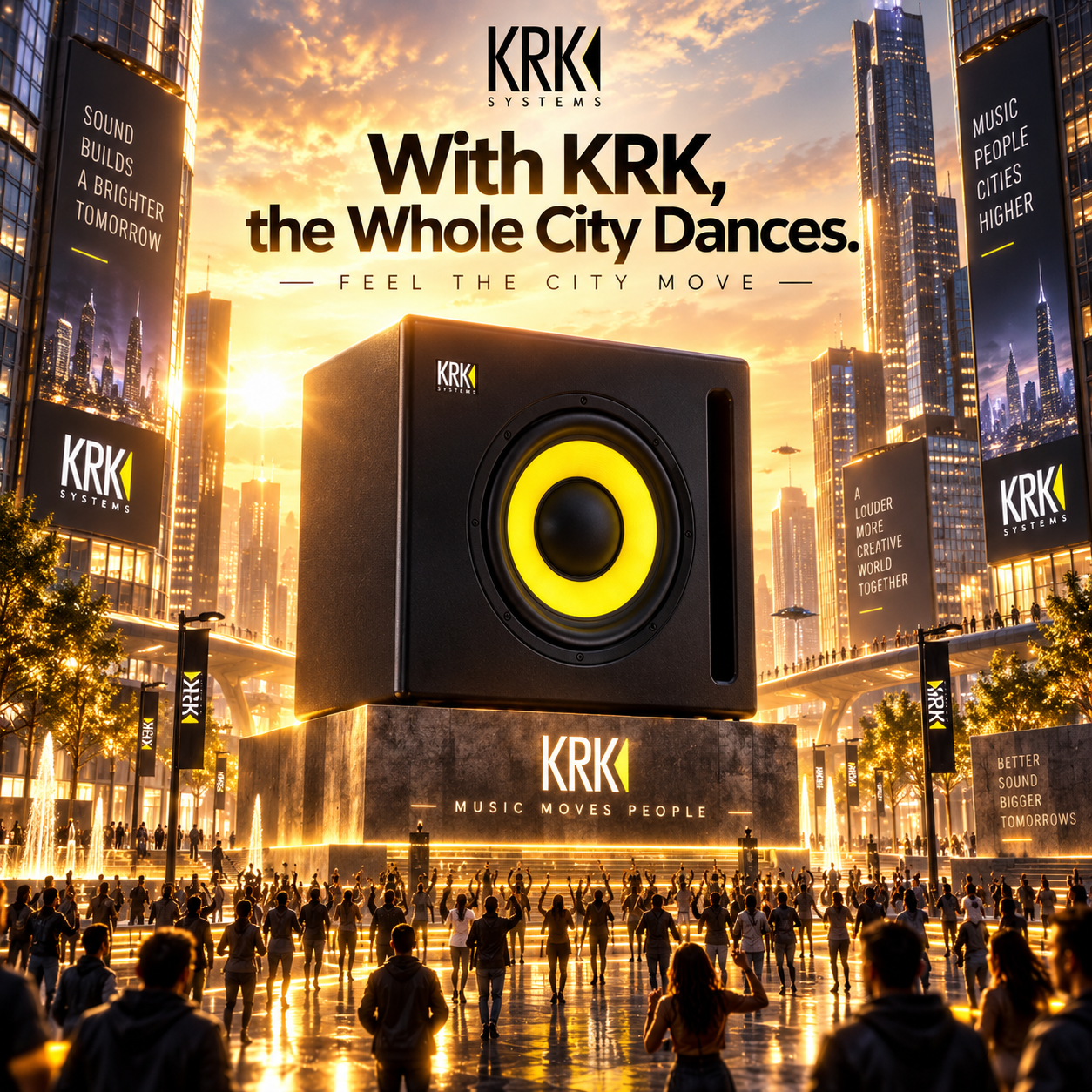 KRK Systems city dance static ad